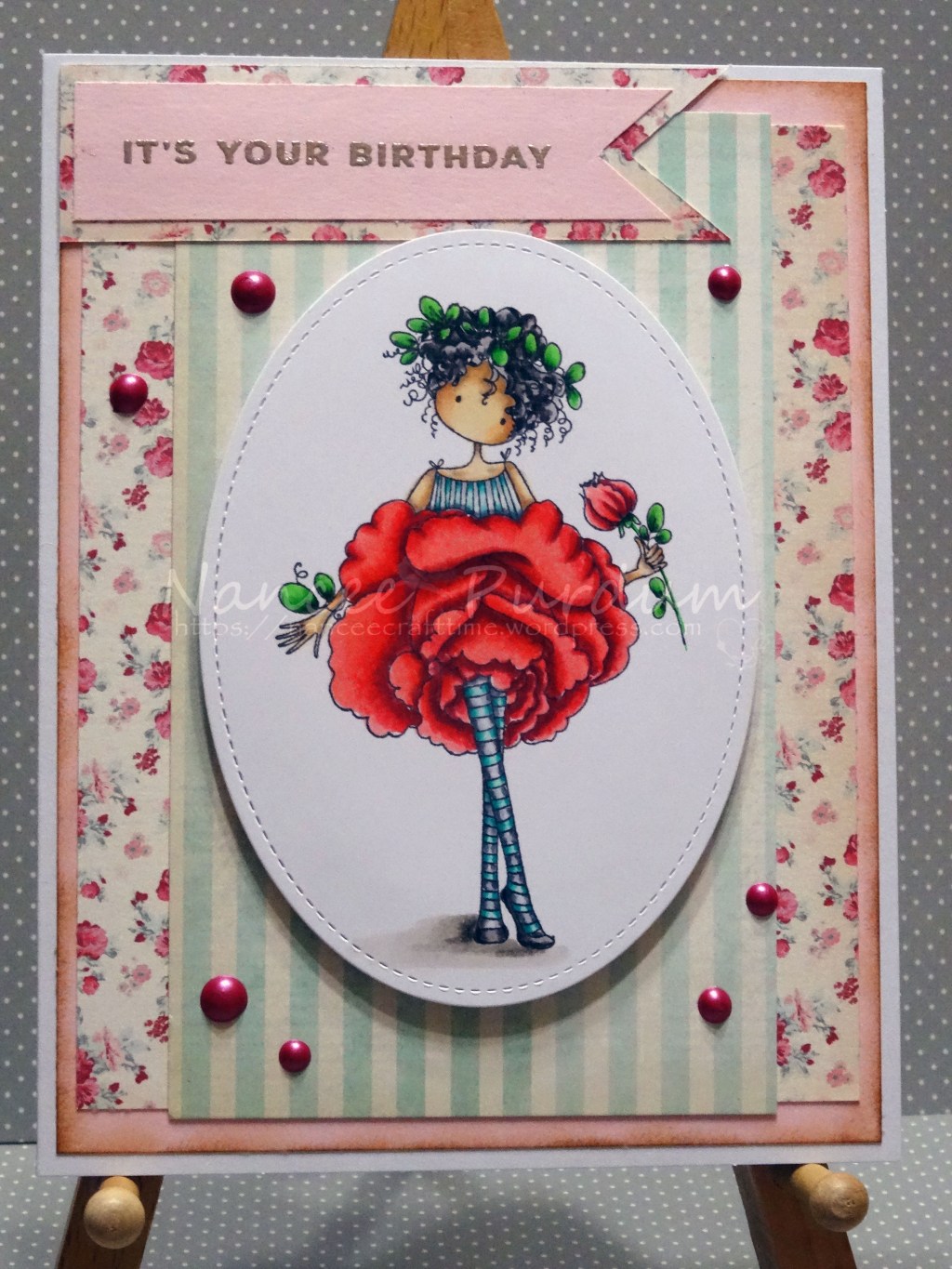 Tiny Townie Garden Girl&nbsp;Rose