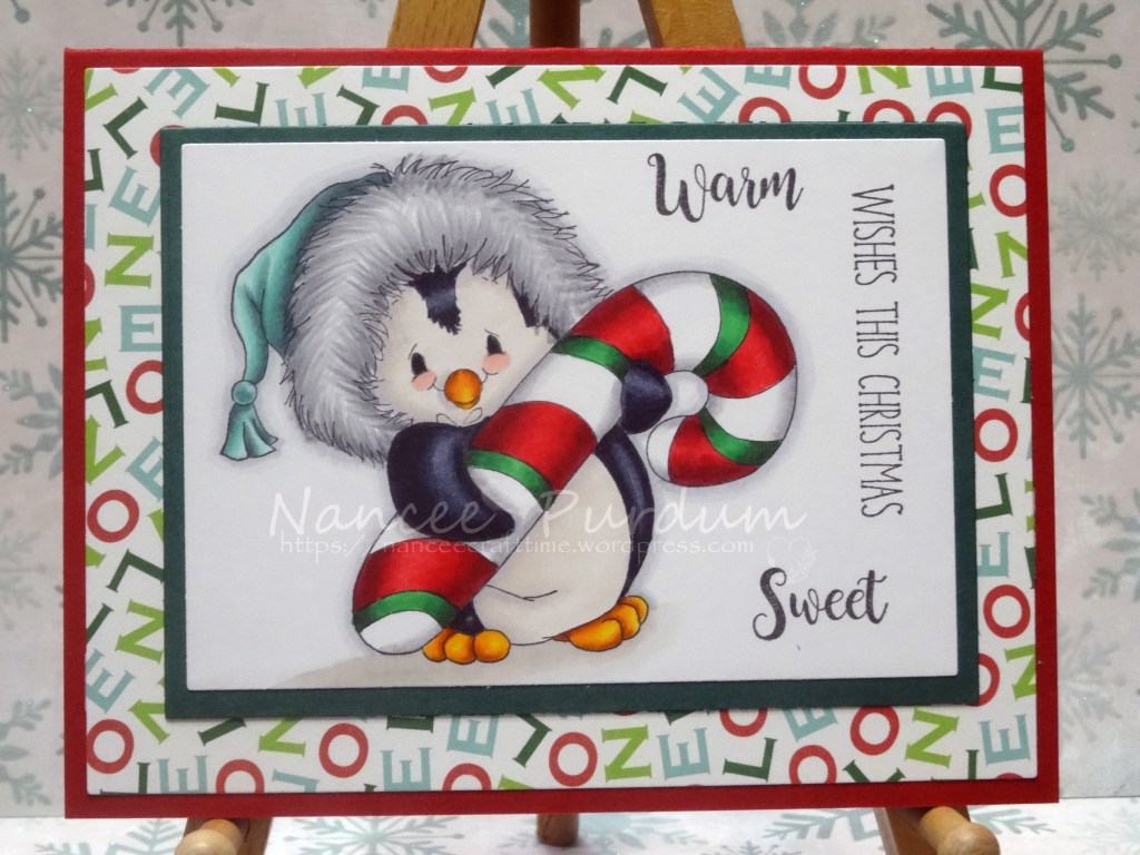 Penguin Candy Cane
