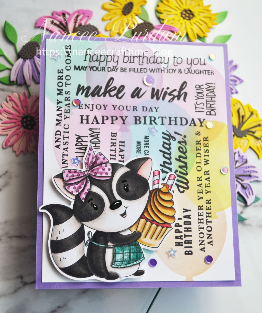 Racoon Cupcake
