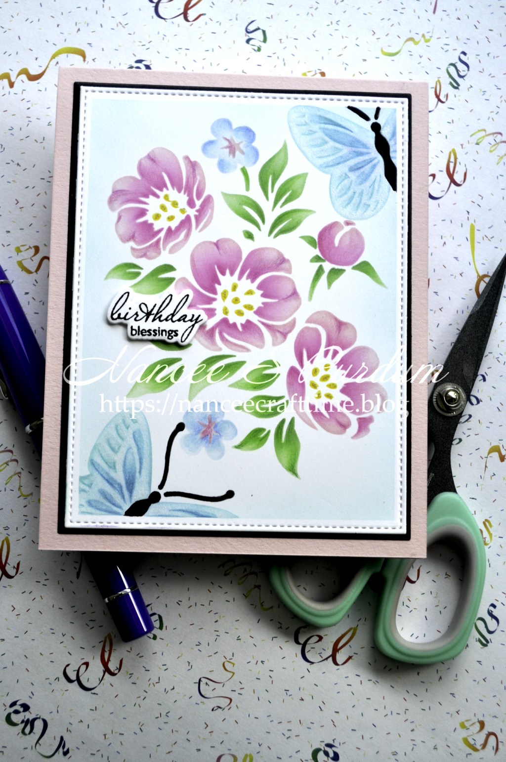 Layering Stencil and Stamp Techniques with Gina K&nbsp;Supplies