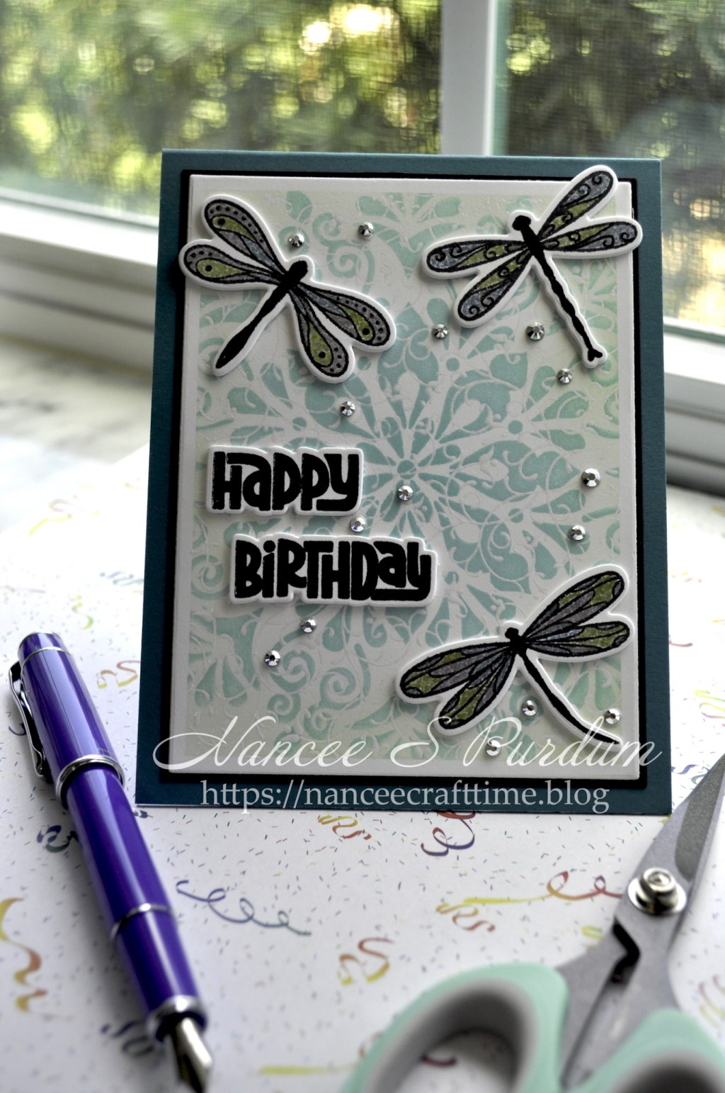 Fun and Easy Emboss Resist Stenciling Tutorial with Stamping and&nbsp;Coloring